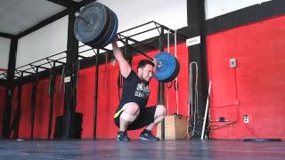 Snatch with pause at knee