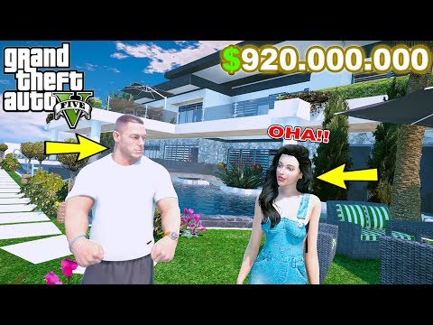 MURAT 920 MİLYON DOLARLIK YENİ EVİNİ CANSU'YA GEZDİRİYOR! - GTA 5 MURAT'IN HAYATI