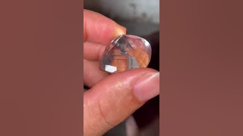 Thạch anh size lớn cắt giác màu đẹp sáng #gem #ruby #daquy #love