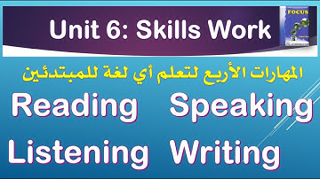 Unit 6 Body and Clothes. Skills Work القراءة، الإستماع، التعبير الشفهي والكتاببة( الثالثة إعدادي )