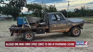 Logan County crime spree suspect arrested