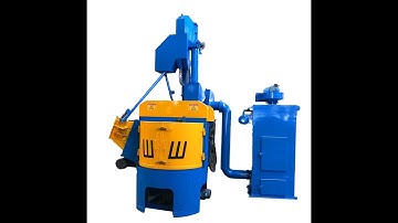 Q3512 Rotary Table Shot Blasting Machine Automatic Wheel Blast Equipment