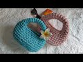 الشنطة البناتي التريند وصلت بالكروشية وسهلة لاي حد مبتدأ crochet bag