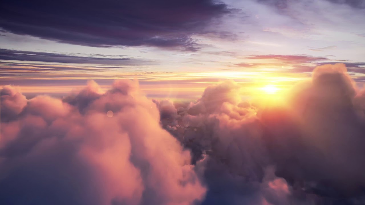 4K UHD Flying Above Clouds Live Wallpaper - YouTube