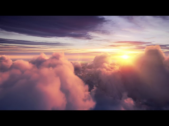 4K UHD Flying Above Clouds Live Wallpaper class=