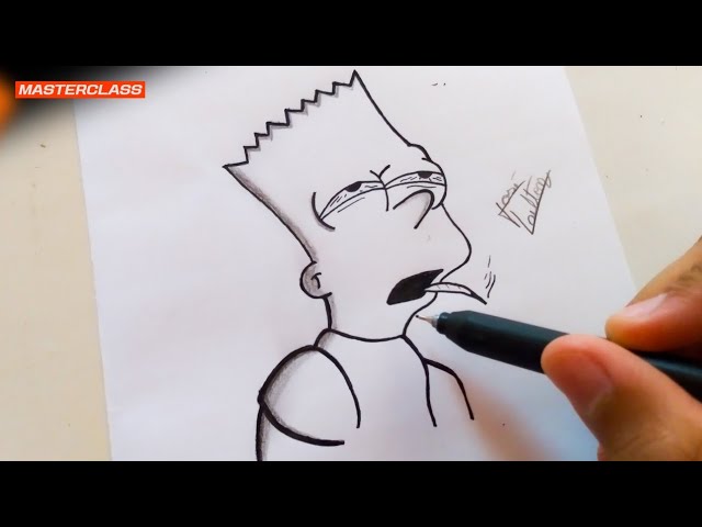 Bart chavoso  Desenhos, Chavoso