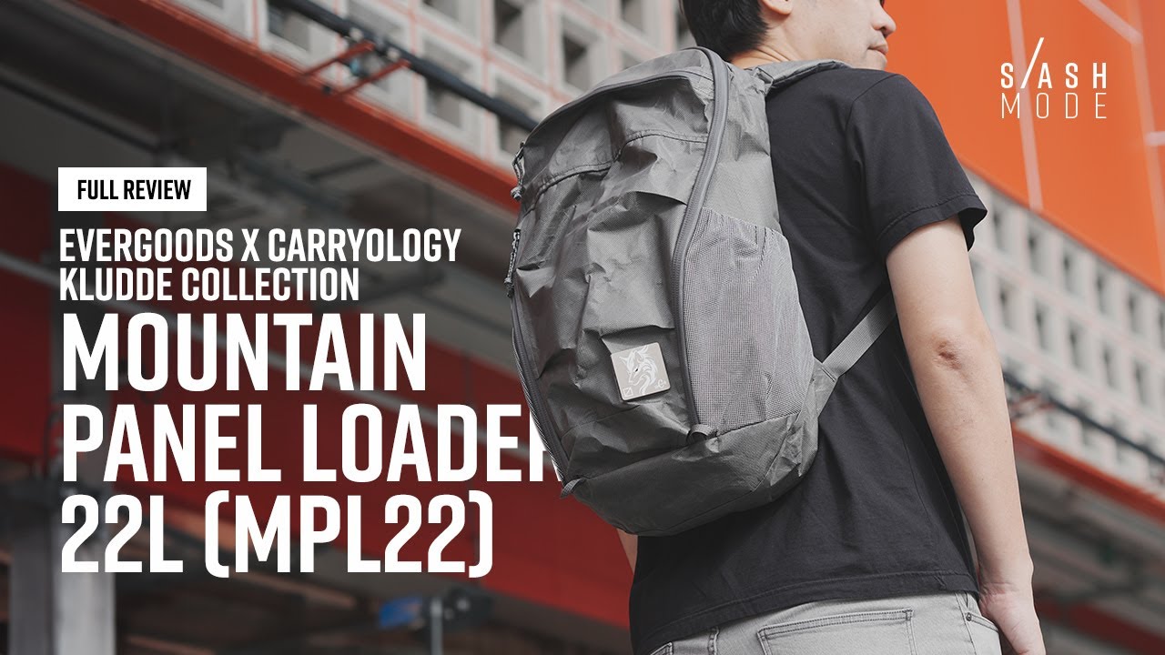 EVERGOODS x Carryology Kludde Collection MOUNTAIN PANEL LOADER 22L 