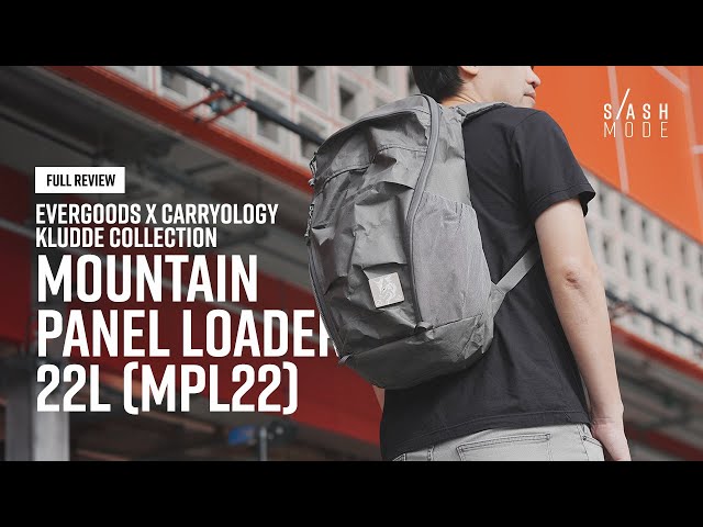 EVERGOODS x Carryology Kludde Collection MOUNTAIN PANEL LOADER 22L