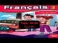 كراسة اللغة الفرنسية المستوى الثالث الصفحة 39 40 Livret De L élève 