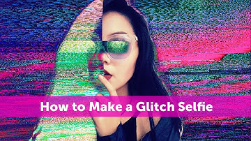 Glitch, Please! How to Make a Glitch Selfie With PicsArt