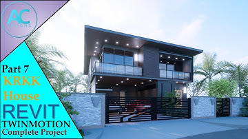 KRKK House | Part 7 | Complete Step By Step Project | Revit and Twinmotion Tutorial