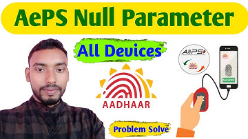Null parameter | All Biometric Device Error Solution | Spice money | Ezeepay | Mantra | Morpho #tp