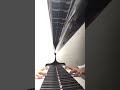 2020.11.1 Tスクエアのforgotten  saga のピアノ練習　楽譜のP1部分