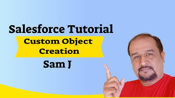 Salesforce Tutorial - Creating Custom Object