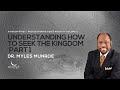 Finding the kingdom of god part 1 essential teachings by dr myles munroe  munroeglobalcom