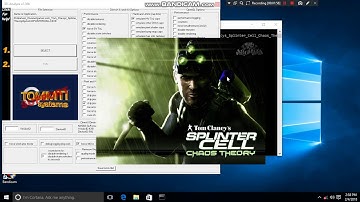 how to run splinter cell chaos theory low end pc using 3d analizer