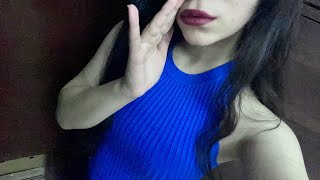 Arabic ASMR • Inaudible Whispers (semi fast) همس غير مفهوم (شبه سريع) 💙