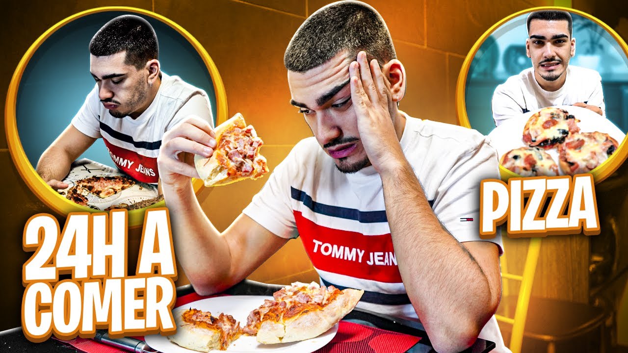 24H A COMER PIZZA *FIQUEI ENJOADO*