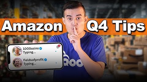 Most Important Amazon Q4 Tips You Need to Know from 7 Sellers 🤫🛍️