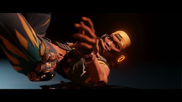 Raze Death 3d animation | Valorant | Blender 3D