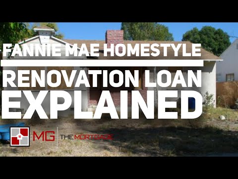 Video: ¿Qué es un préstamo HomeStyle de Fannie Mae?