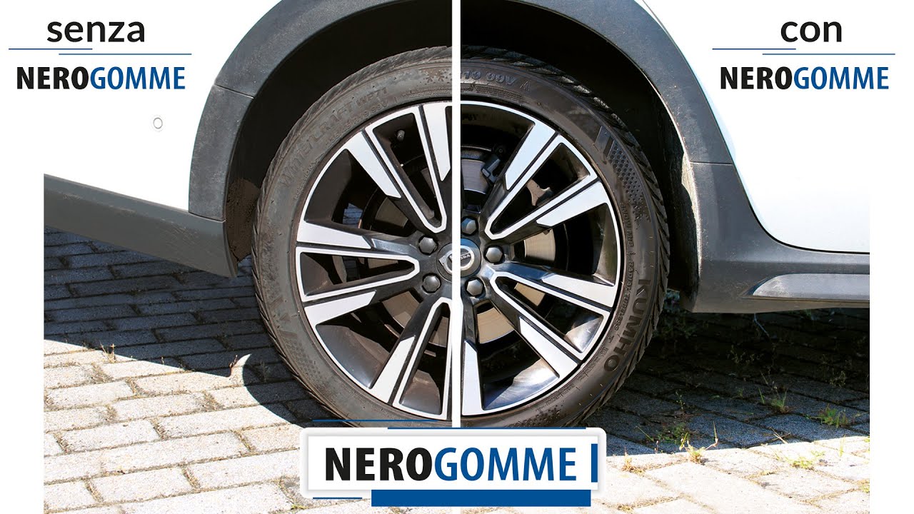 Nero gomme Goodyear: come si usa 