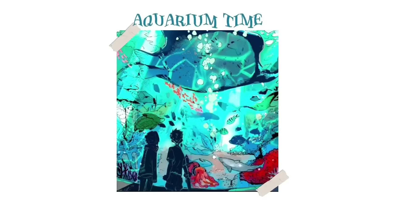 Aquarium date theme. 🦀🐟