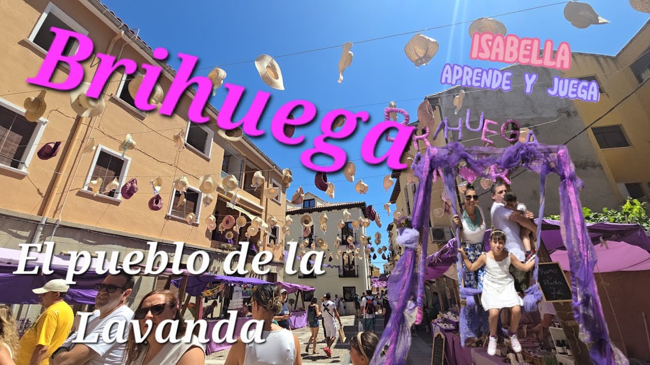 El pueblo de la Lavanda en españa Brihuega 