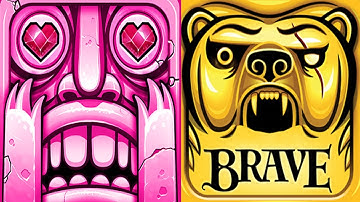 Temple Run 2 Blazing Sands VS Temple Run Brave Android iPad/iOS Gameplay HD