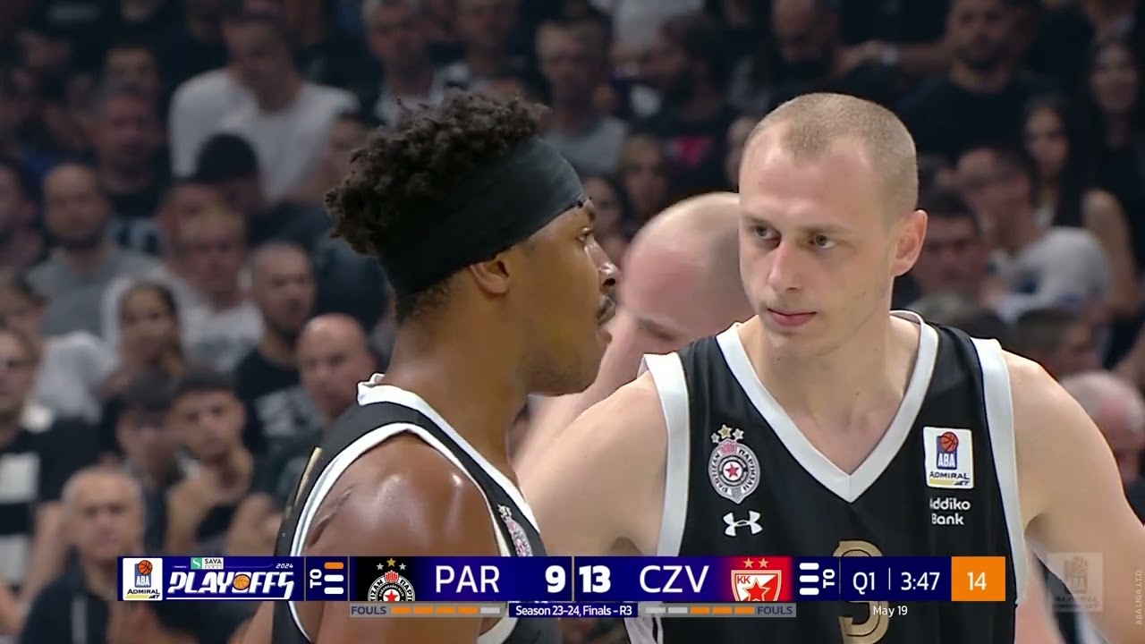 AdmiralBet ABA League 2023/24, Finals R3 match: Partizan Mozzart Bet - Crvena zvezda Meridianbet