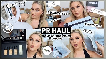 HUGE PR UNBOXING HAUL 🛍️ (makeup, clothes, skincare etc)