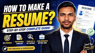 How to make a RESUME? | Sagan Talks