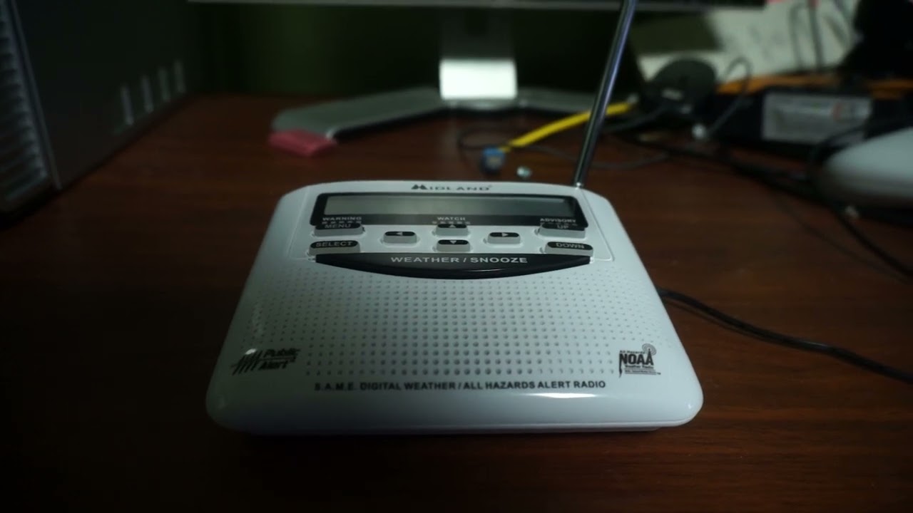NOAA Weather Radio - Winter Weather Advisory and Hydrologic Outlook for Many Areas in Oregon