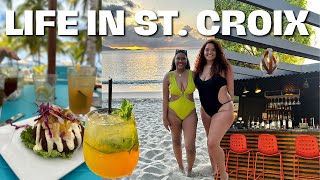 Friends visit St. Croix! + new routines, food spots, and updates | LIFE IN ST. CROIX VIRGIN ISLANDS screenshot 1