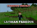 Mencoba untuk latihan parkour #minecraft