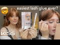 KISS FELT TIP GLUE LINER LASH ADHESIVE + Wear Test | Lydia Murphy