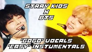 Kpop Mashup Bts X Stray Kids - Easy & Gogo Mashup By Charly