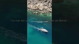 “La mer est un espace de rigueur et de liberté.” — Victor Hugo