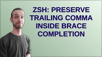 Unix: zsh: Preserve trailing comma inside brace completion