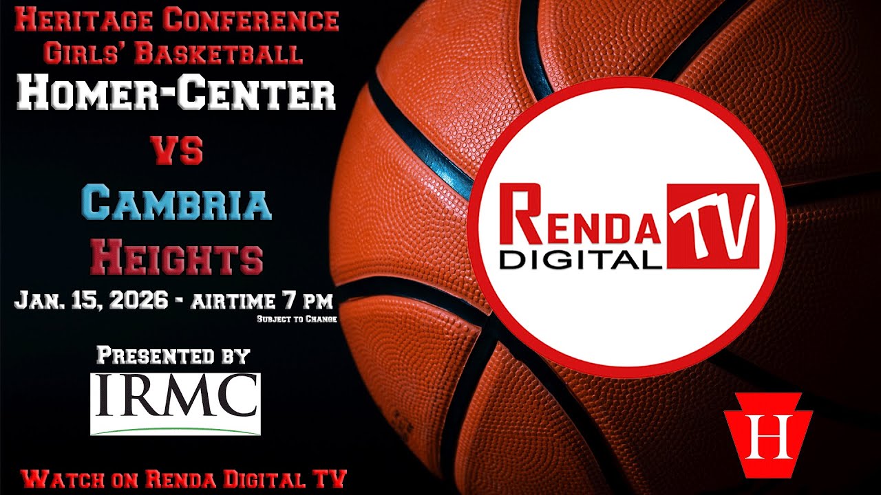Heritage Conference Girls' Basketball: Homer-Center vs Cambria Heights (01-15-26)