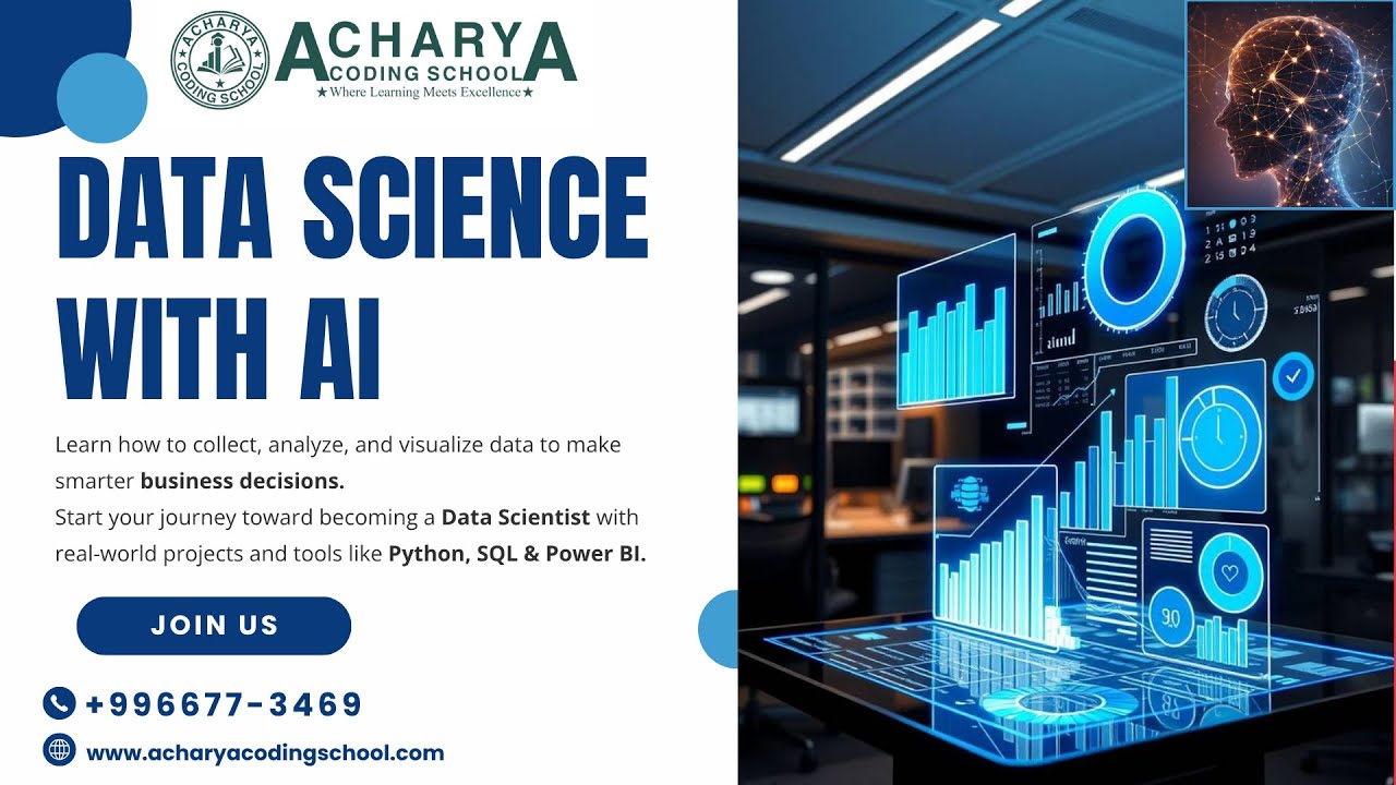 Data Science with AI Demo part 2 | Acharya Coding Scool - YouTube