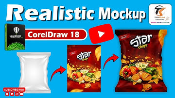 How to Make Realistic Mockup in Coreldraw | Professional Mockup Design | Corel Draw Tutorial
