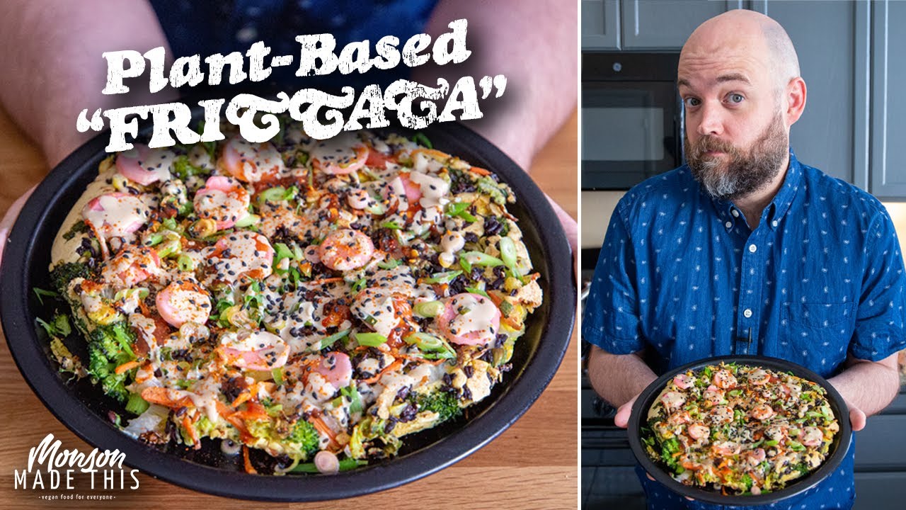 Easy Plant-Based Frittata - Delicious Vegan “Clean-Out-the-Fridge