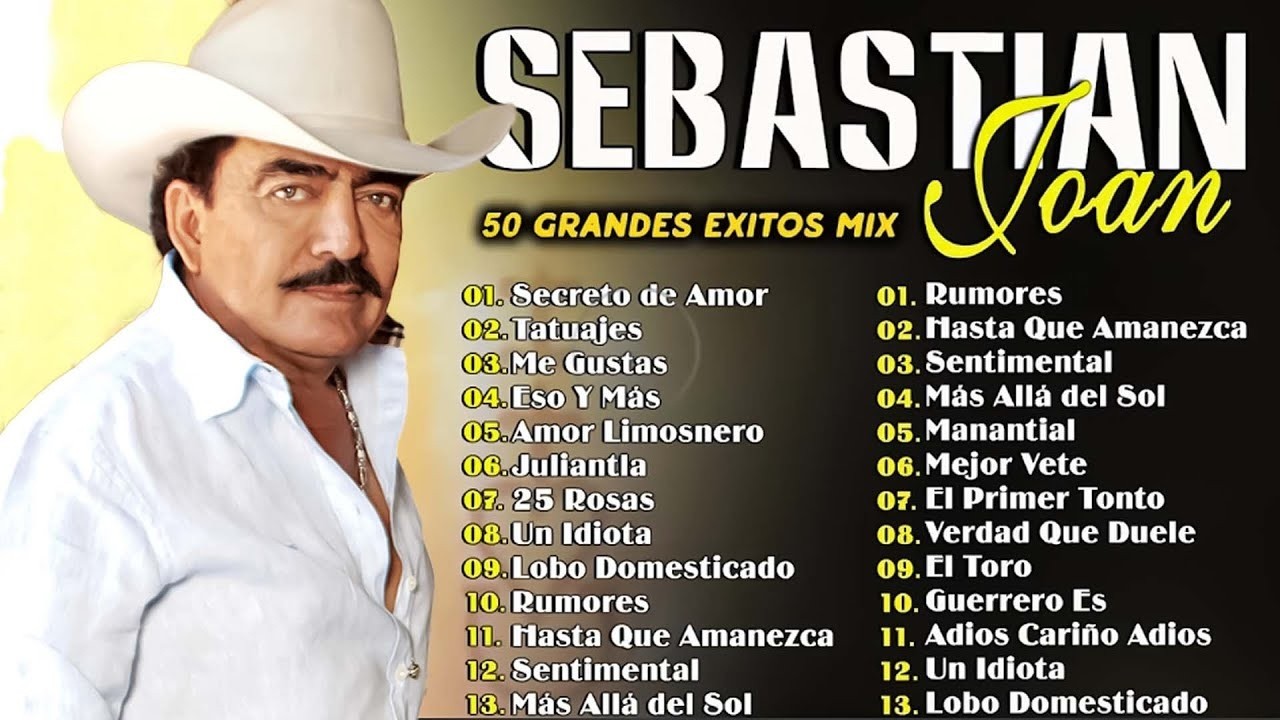 JOAN SEBASTIAN SUS MEJORES CANCIONES | 20 GRANDES ÉXITOS INOLVIDABLES MIX