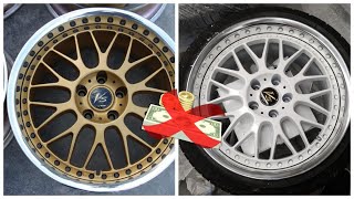 Painting My 3PC Wheels With Less Than $200!!