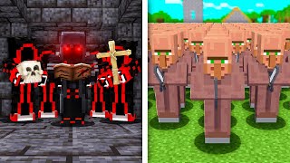 VILLAGERS vs CULT - Minecraft Animation Movie