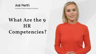 What Are the 9 HR Competencies?