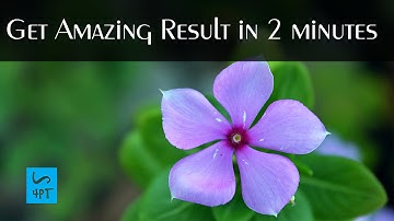 Photo Editing in 2 minutes, Photography Post Processing Photoshop Tutorial