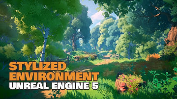 Stylized Environment - Unreal 5 - Meadow Pack - Showcase Video