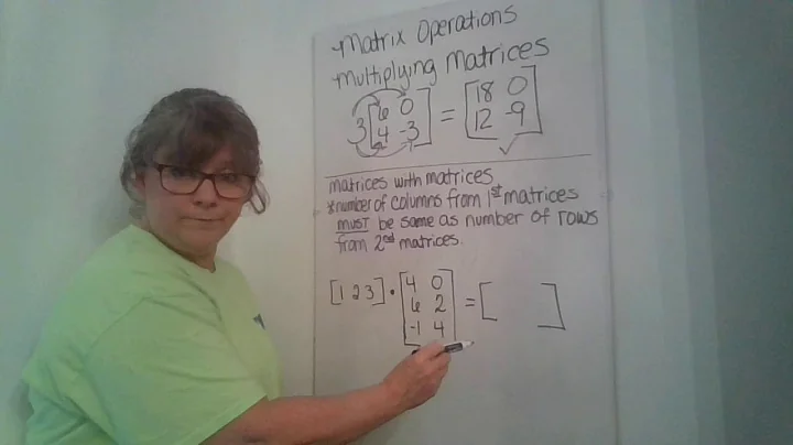 Multiplying Matrices   video